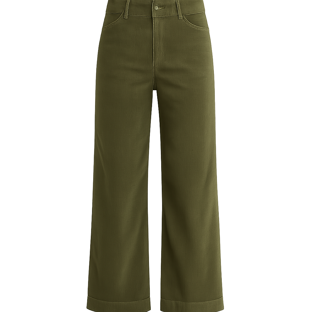 Corduroy Wide-Leg - Nappoqueen Pants