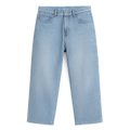Stonewashed Cropped Jeans - Nappoqueen Pants