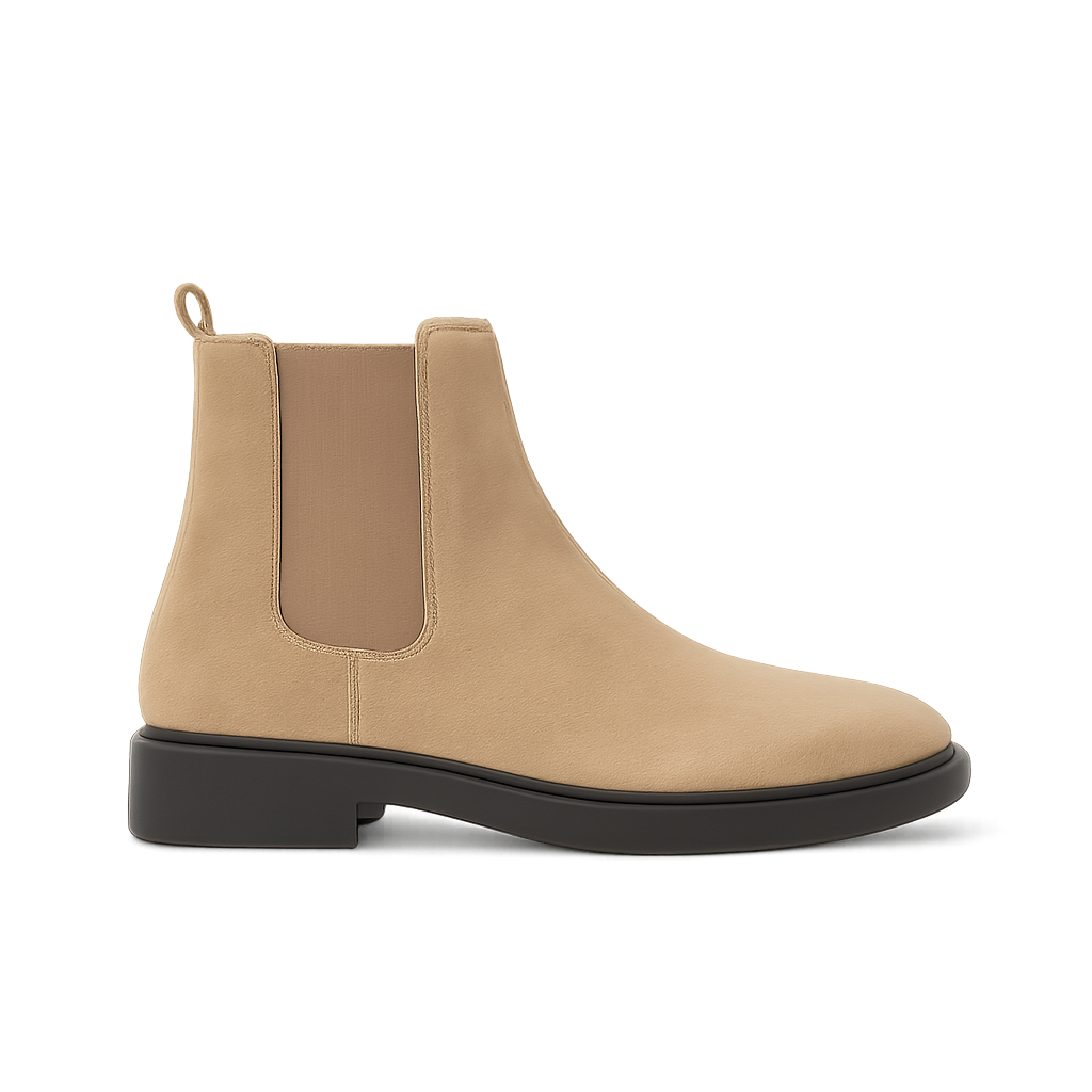 Suede Chelsea Boots - Nappoqueen Shoes